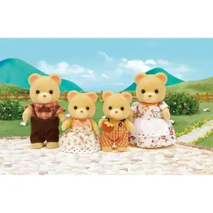 Bear family figurine Epoch D Enfance Sylvanian image-3