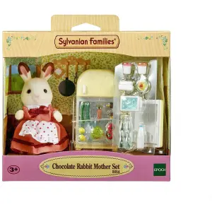 Mum Bunny Figurine + Fridge Epoch D Enfance Sylvanian image-4