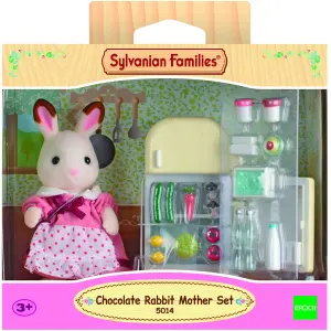 Mum Bunny Figurine + Fridge Epoch D Enfance Sylvanian image-2