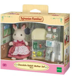 Mum Bunny Figurine + Fridge Epoch D Enfance Sylvanian image-3