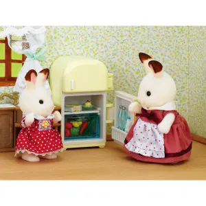 Mum Bunny Figurine + Fridge Epoch D Enfance Sylvanian image-1