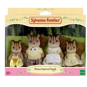 Red Squirrel Family Figurine Epoch D Enfance Sylvanian image-4