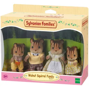 Red Squirrel Family Figurine Epoch D Enfance Sylvanian image-3