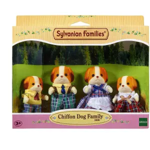 Chiffon Dog Family Figurine Epoch D Enfance Sylvanian image-3
