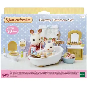 Bathroom figurine set Epoch D Enfance Sylvanian image-0