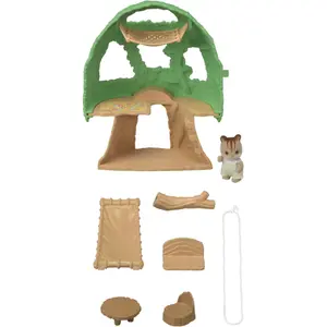 Squirrel Babies Cabin Figurine Epoch D Enfance Sylvanian image-3