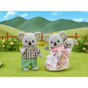 Koala family figurine Epoch D Enfance Sylvanian image-2