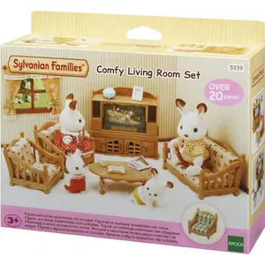 Sylvanian Living Room Figurine Epoch D Enfance image-1