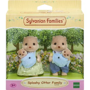 Sylvanian Otter Family Figurine Epoch D Enfance image-0