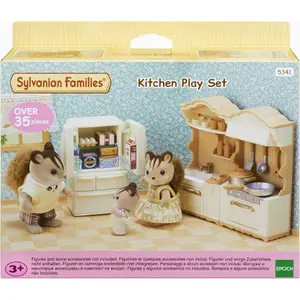 Doll Accessories: The Fitted Kitchen Epoch D Enfance Sylvanian image-0