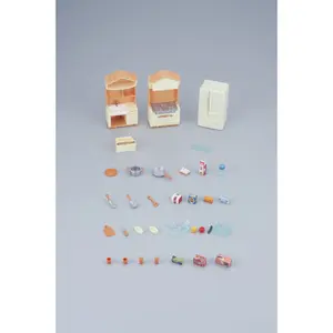 Doll Accessories: The Fitted Kitchen Epoch D Enfance Sylvanian image-3