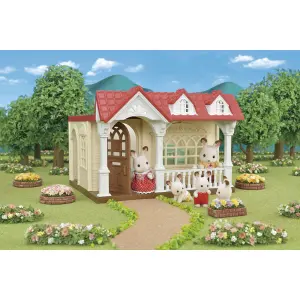 Little raspberry house figurine Epoch D Enfance Sylvanian image-2