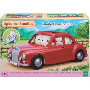 Red Car Figurine Sylvanian Epoch D Enfance image-0