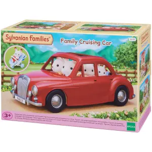 Red Car Figurine Sylvanian Epoch D Enfance image-1