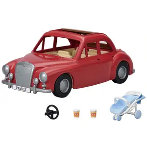 Red Car Figurine Sylvanian Epoch D Enfance image-2