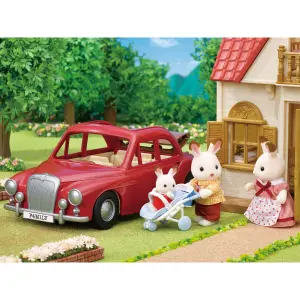 Red Car Figurine Sylvanian Epoch D Enfance image-3