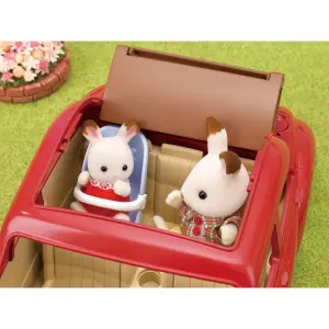 Red Car Figurine Sylvanian Epoch D Enfance image-4
