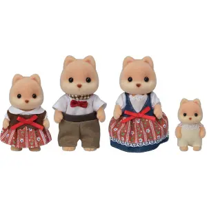 Caramel Dog Family Figurine Sylv Epoch D Enfance image-1