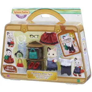 Fashion role play kit Epoch D Enfance Chat Bicolore Sylvanian image-1