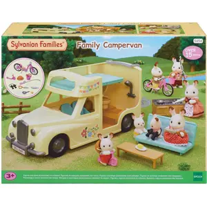 Camper van figurine Epoch D Enfance Sylvanian image-0