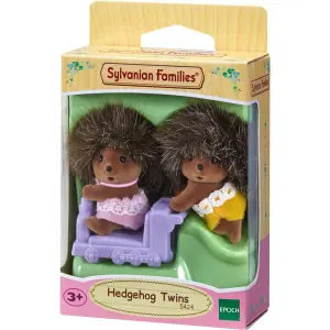 Hedgehog twins figurine Epoch D Enfance Sylvanian image-3