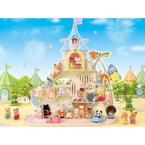 Jeux de construction parc attraction Epoch D Enfance Sylvanian