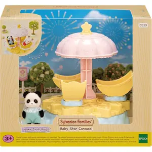 Star Carousel Figurine Epoch D Enfance Sylvanian image-0