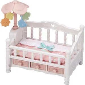 Baby cot figure + Mobile Epoch D Enfance Sylvanian image-2