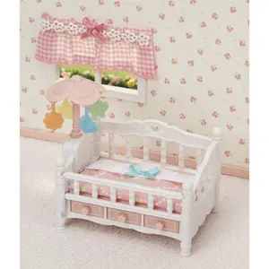 Baby cot figure + Mobile Epoch D Enfance Sylvanian image-4