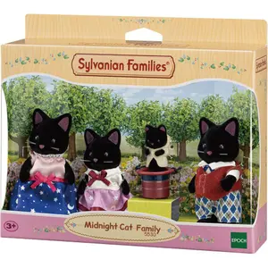 Magician Cat Family Figurine Epoch D Enfance Sylvanian image-1
