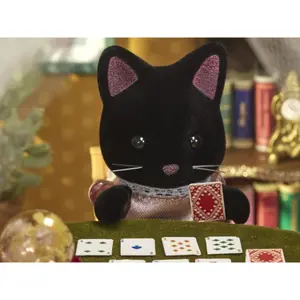Magician Cat Family Figurine Epoch D Enfance Sylvanian image-4