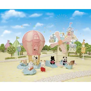 Baby hot air balloon activity toys Epoch D Enfance Sylvanian image-3