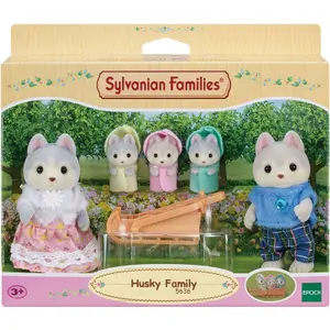 Husky figurine Epoch D Enfance Sylvanian image-0