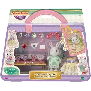 The fashion case sister rabbit snow Epoch D Enfance Sylvanian image-1