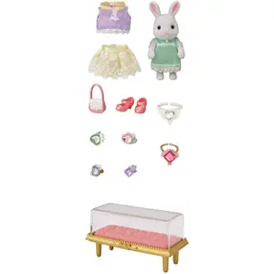 The fashion case sister rabbit snow Epoch D Enfance Sylvanian image-4