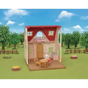 Cozy cottage village imaginative play set Epoch D Enfance Sylvanian image-1