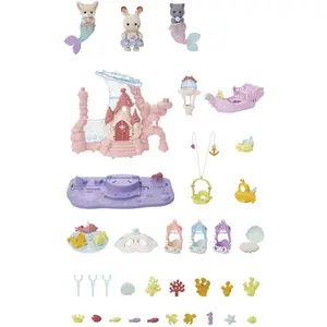Figurine Epoch D Enfance Château Des Sirenes Sylvanian image-2