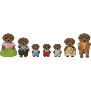 Labrador family figurine Epoch D Enfance Sylvanian image-0