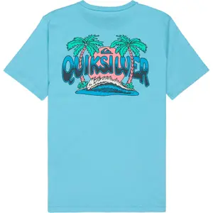 Παιδικό μπλουζάκι Quiksilver Palm Horizon image-2