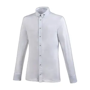 Polo de manga comprida para montar Eqode Dunkan image-0