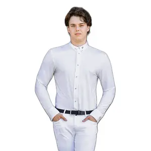 Polo de manga comprida para montar Eqode Dunkan image-1