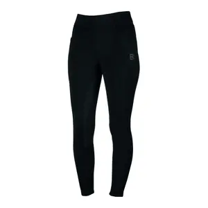 Girls' full grip riding leggings EQPRO Polar Nova image-3