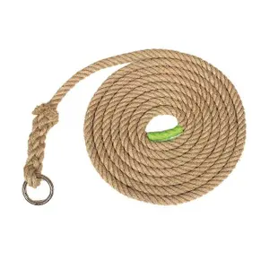 Hemp rope bridge halter for horses EQuest image-0