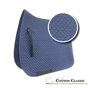 Classic horse saddle pad with cord without eyelets EQuest image-0