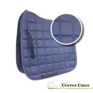 Saddle pad for chess horse with 3 cords without eyelets EQuest image-0