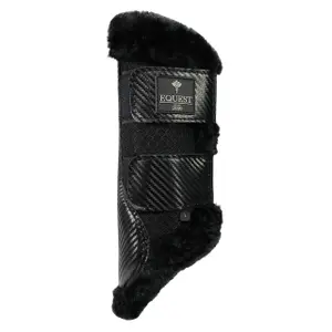 Horse gaiters EQuest Gamasche Air Flow Mesh Carbon image-0