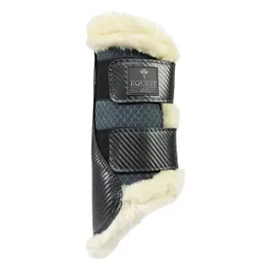 Horse gaiters EQuest Gamasche Air Flow Mesh Carbon image-0