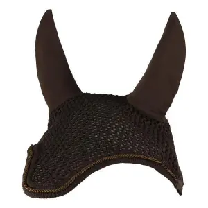 Vliegenkap met koord voor paarden EQuest Classic NOS image-0