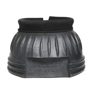 Springglocken aus Gummi Neoprenpolsterung für Pferde EQuest (x2) image-1