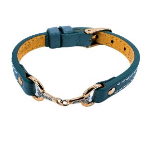 equbfanosgolb-woman-bracelet-equestrian-shop-fano-gold-sky-blue-one-size